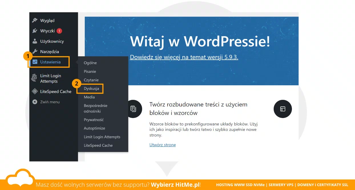 wordpress komentarze