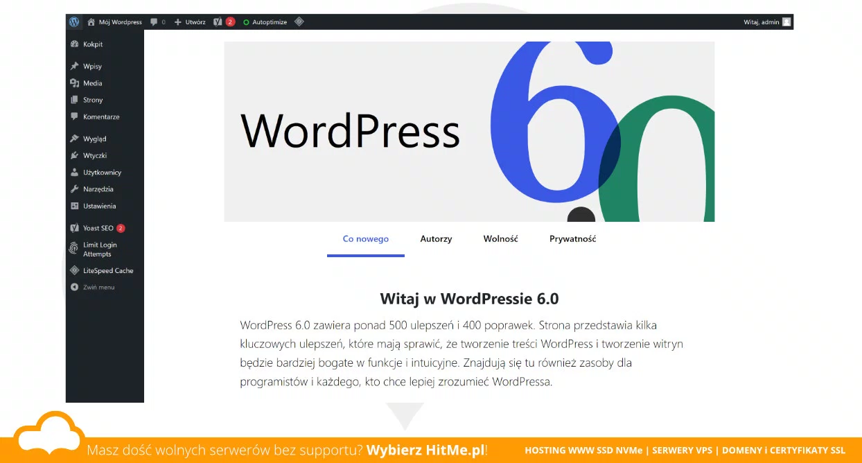wordpress nowa wersja