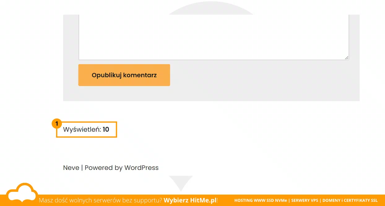 wordpress licznik