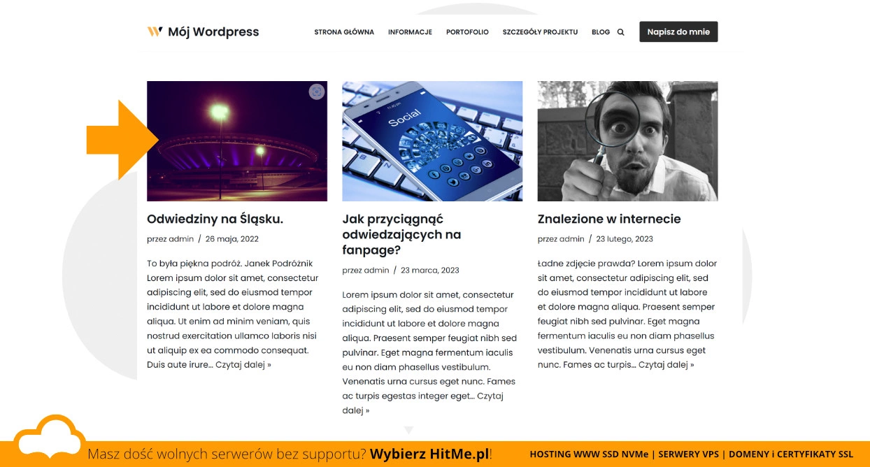 wordpress przyklejony wpis