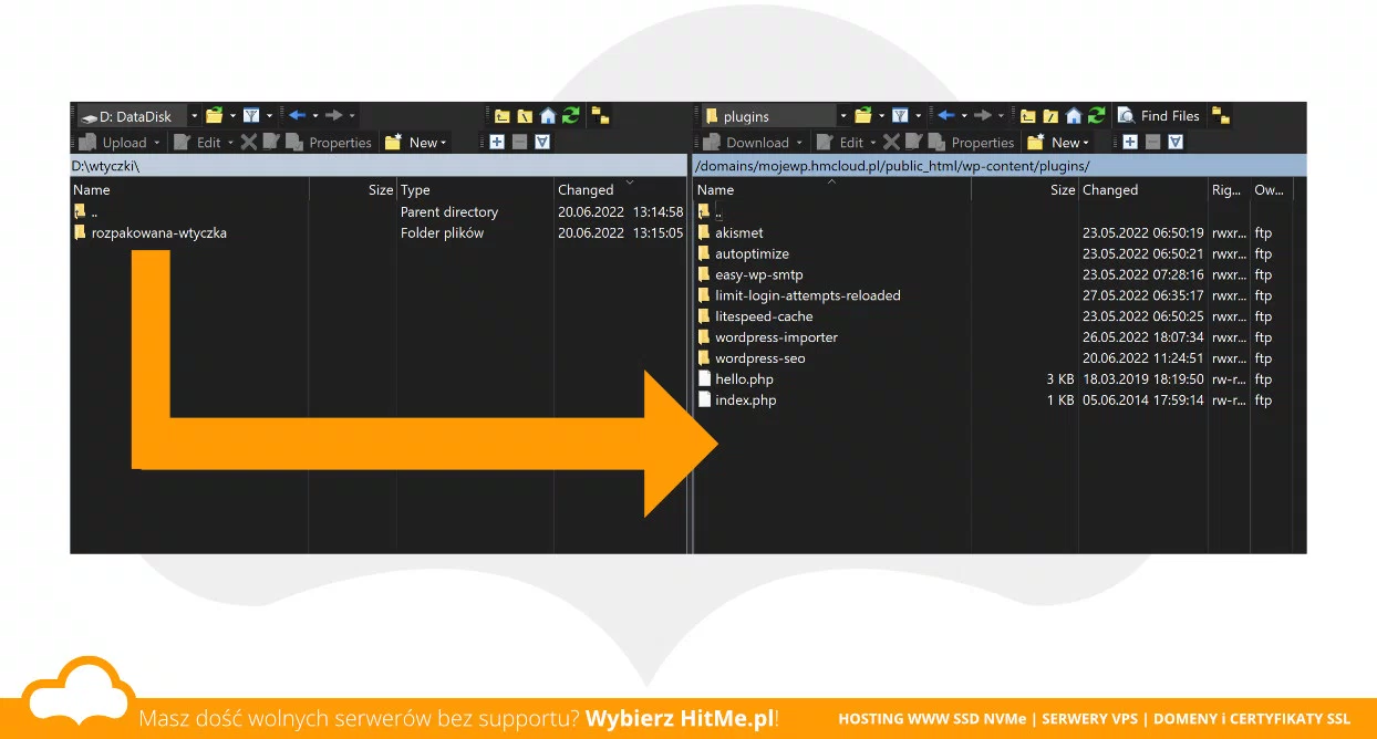 wordpress wtyczka ftp