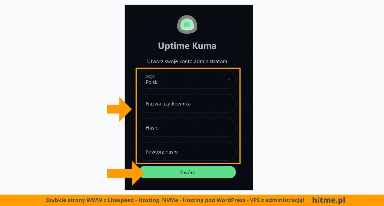 uptime kuma login