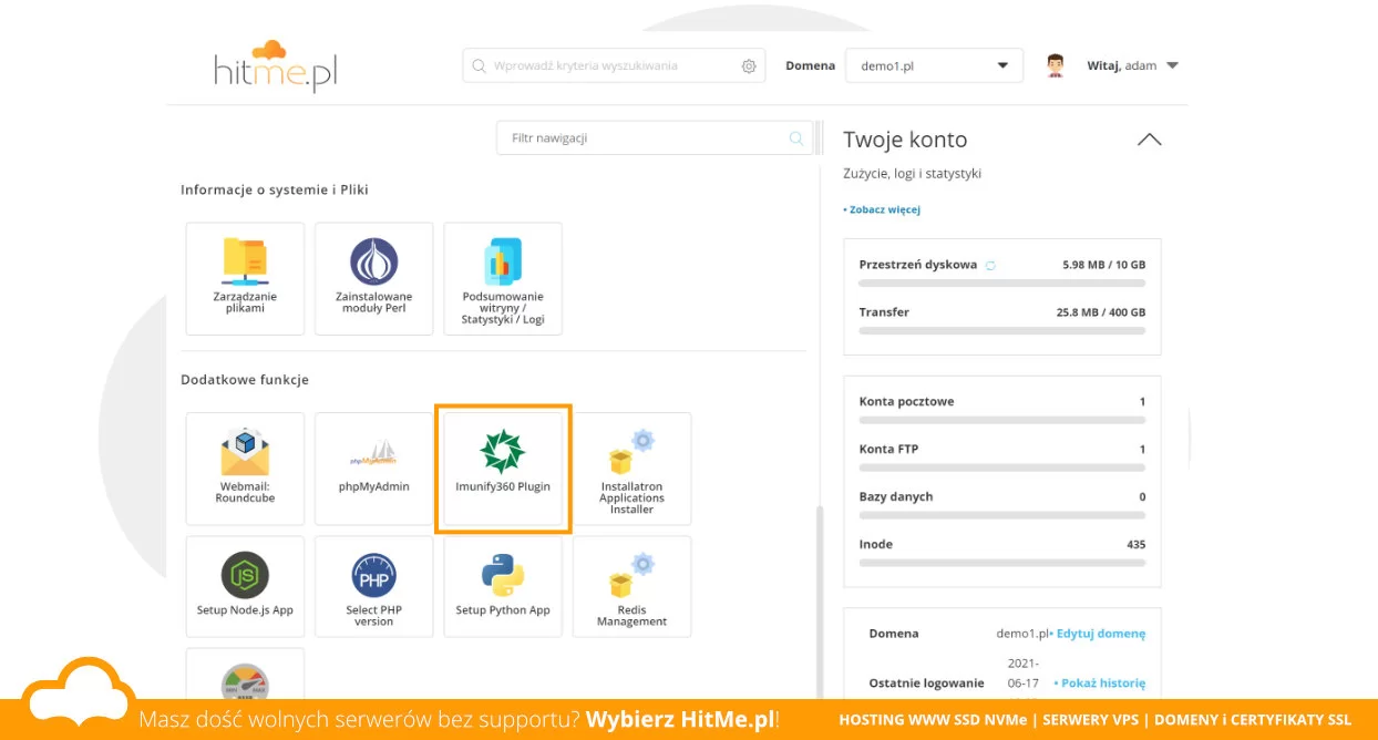 directadmin imunify360