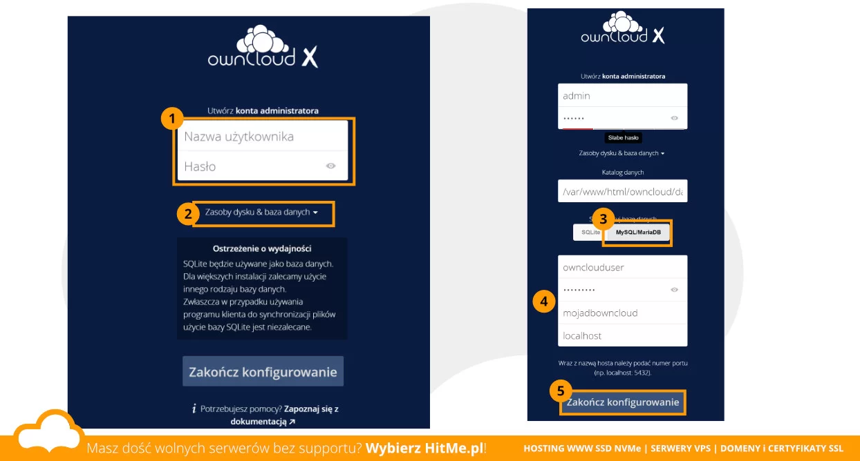 owncloud instalacja
